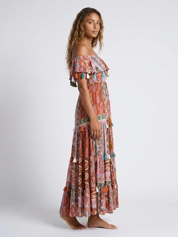 Miss June Kleid 'Robe Longue Liliana'‌‌‌ in Mischfarben