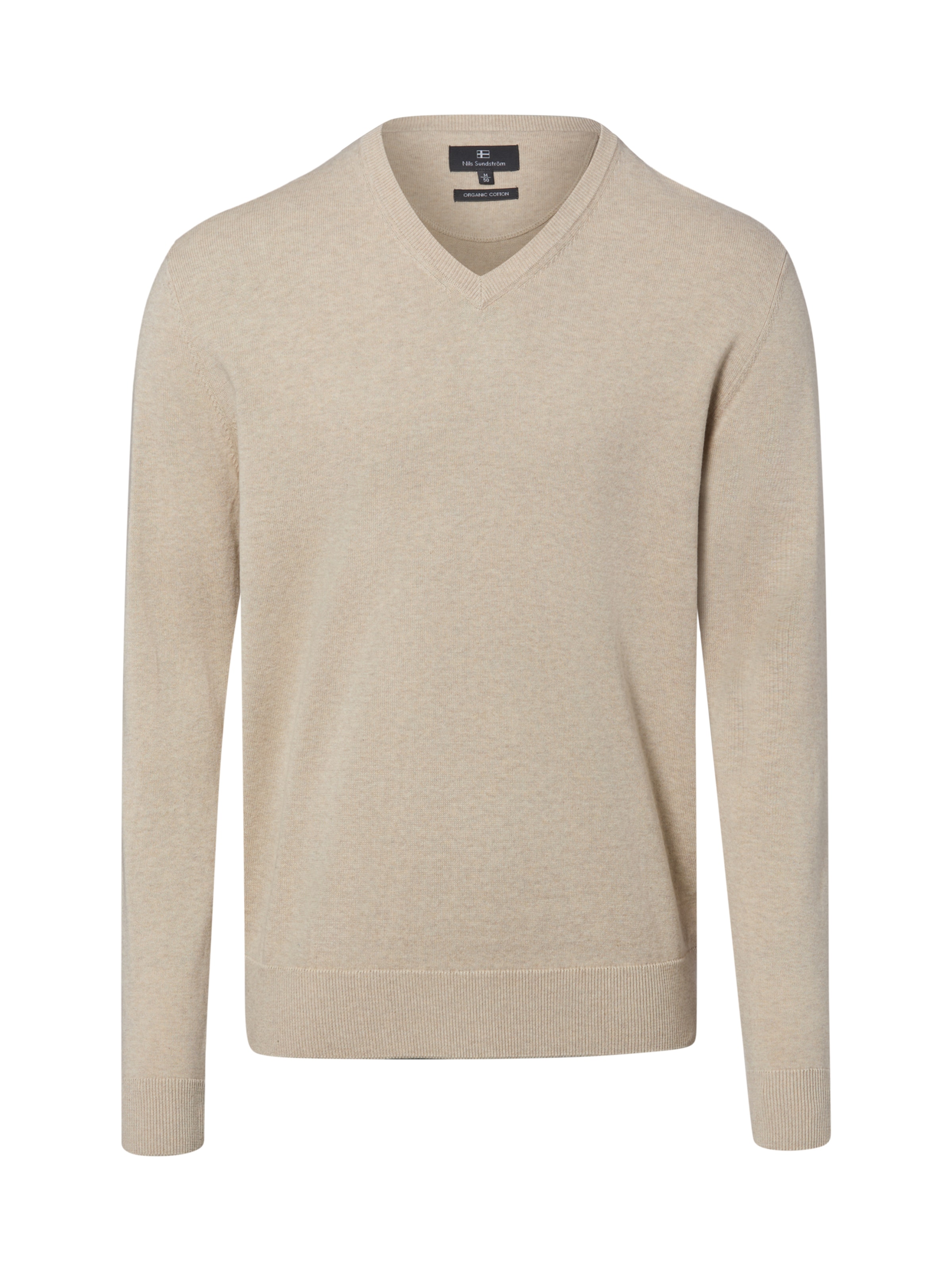 Nils Sundström Pullover in Beige: Vorderseite