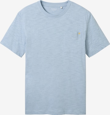 T-Shirt TOM TAILOR en bleu : devant