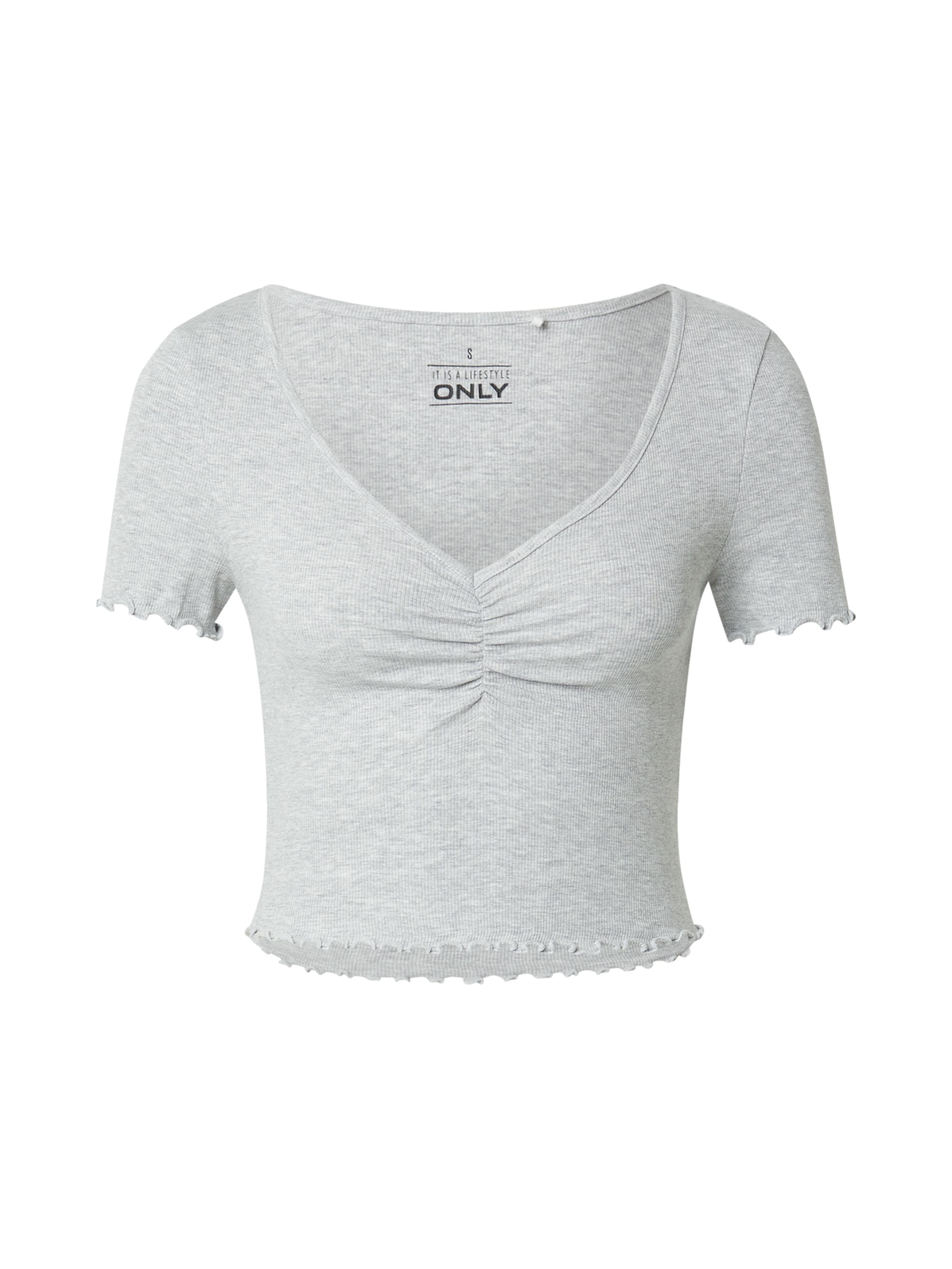 T-shirt 'ONLBetty' ONLY en gris : devant