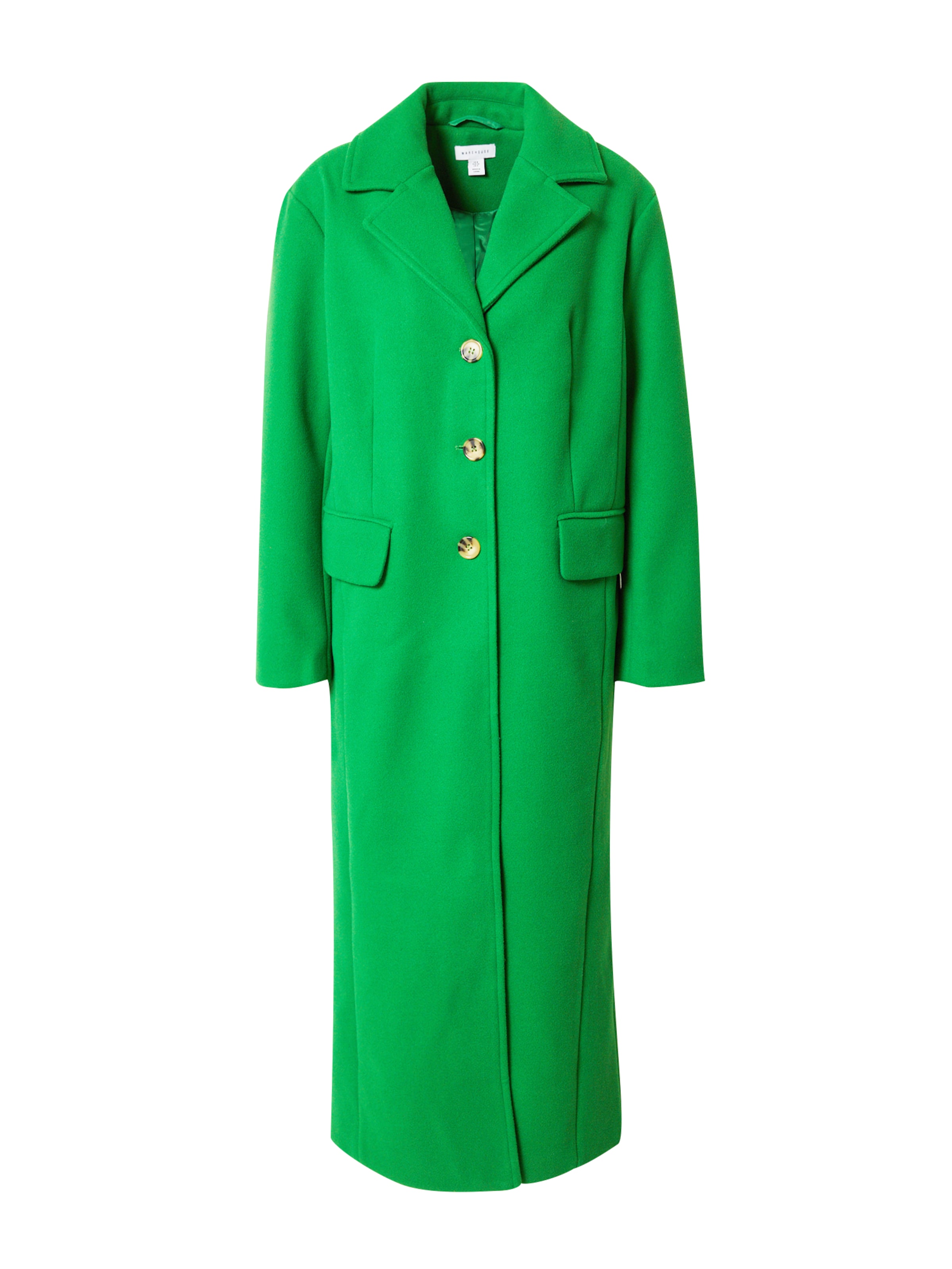 Manteau mi-saison Warehouse en vert : devant