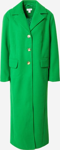 Manteau mi-saison Warehouse en vert : devant