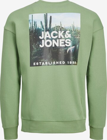 Bluză de molton de la JACK & JONES pe verde