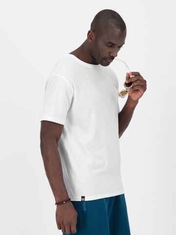 Alife and Kickin - Camiseta 'BrodyAK' en blanco