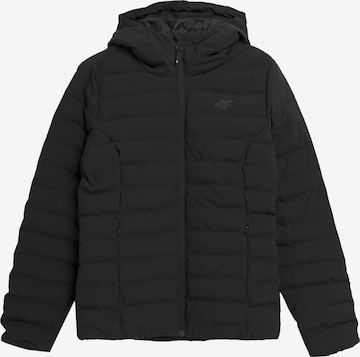 4F Performance Jacket in Black: front