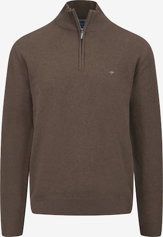 FYNCH-HATTON Trui in Bruin: voorkant