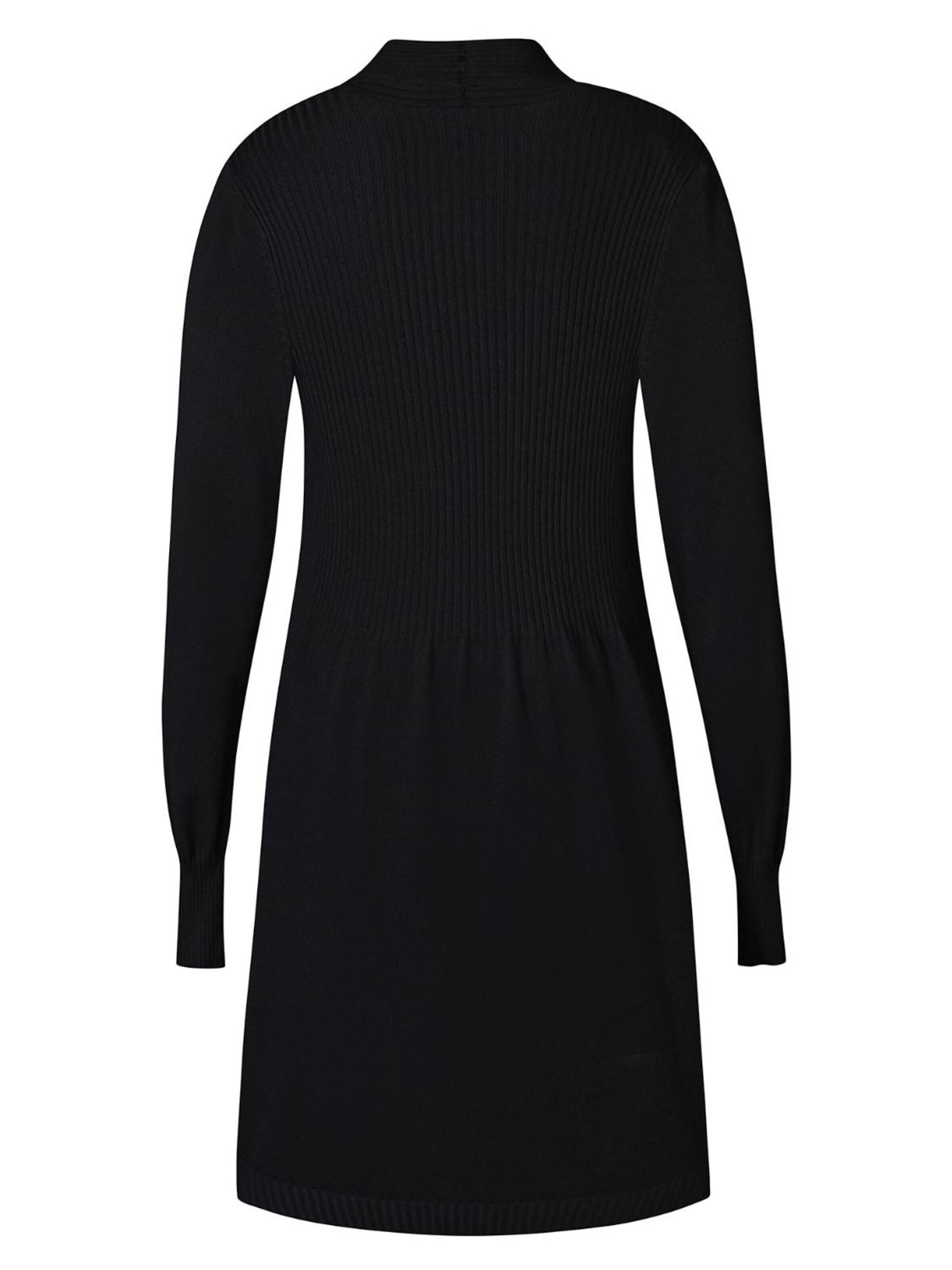 ze-ze Gebreid vest 'Florian 305' in Zwart