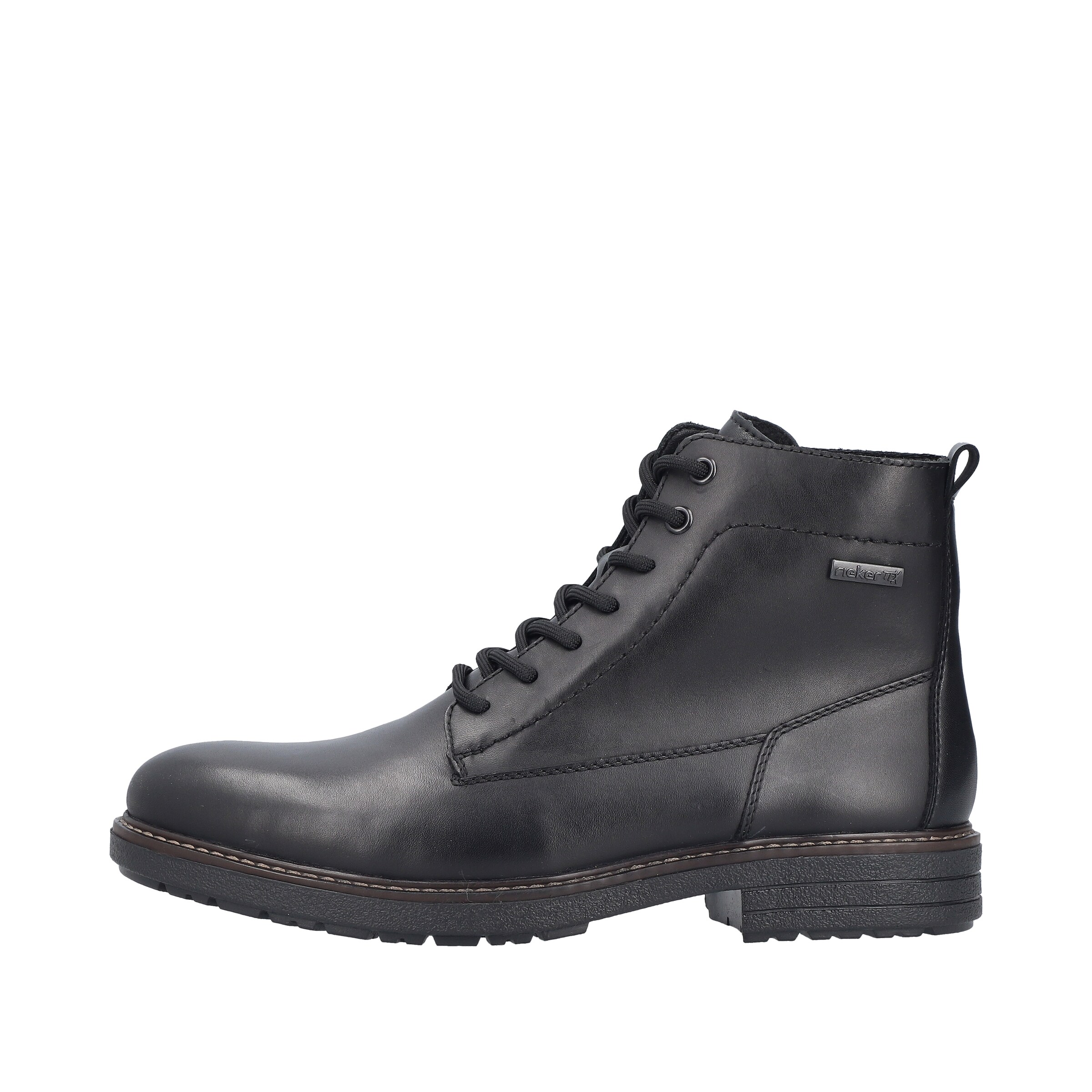 Rieker Lace-Up Boots in Black