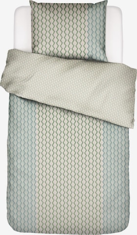 ESSENZA Duvet Cover 'Tesse' in Green: front