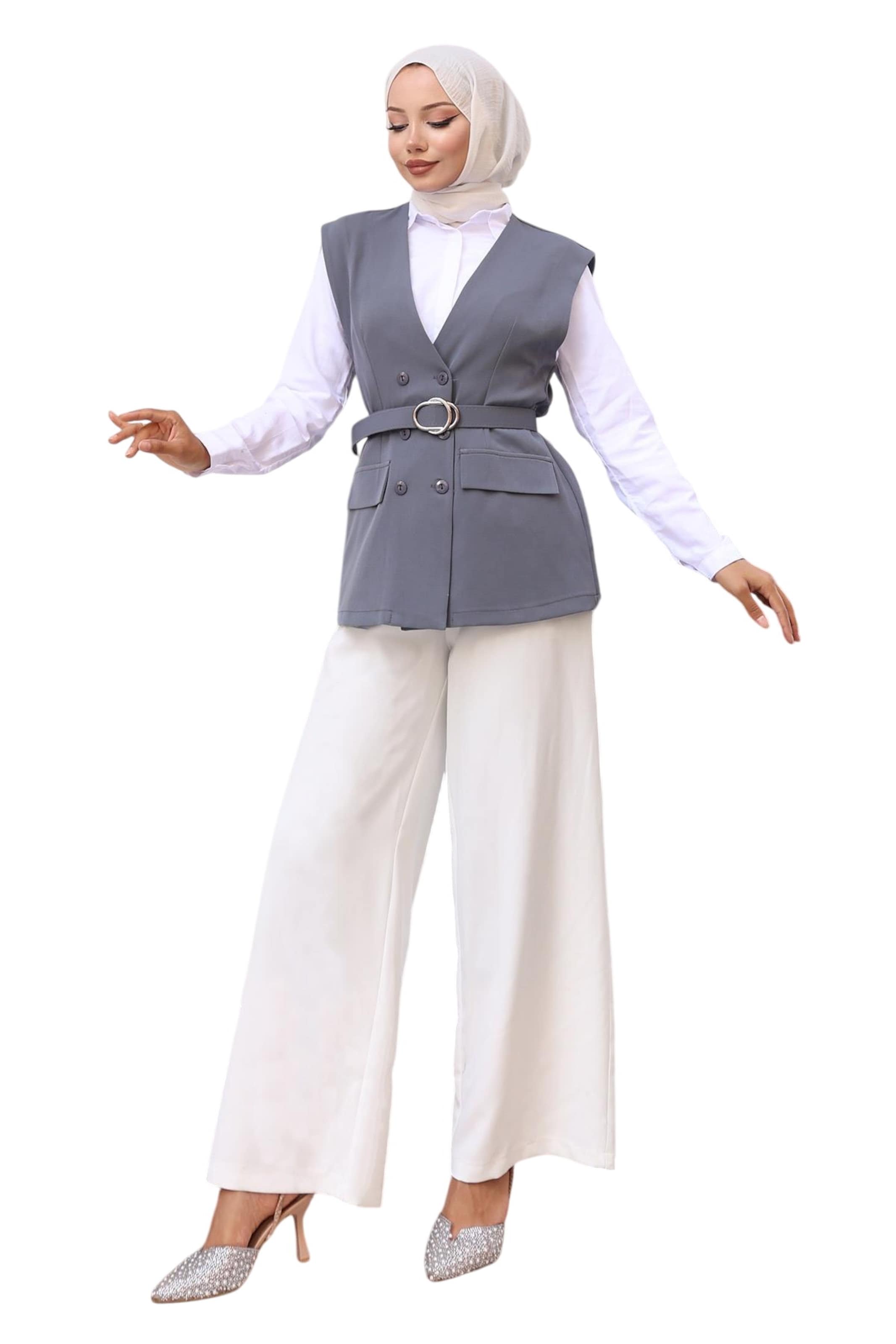 MODAMIHRAM Pantsuit in Grey