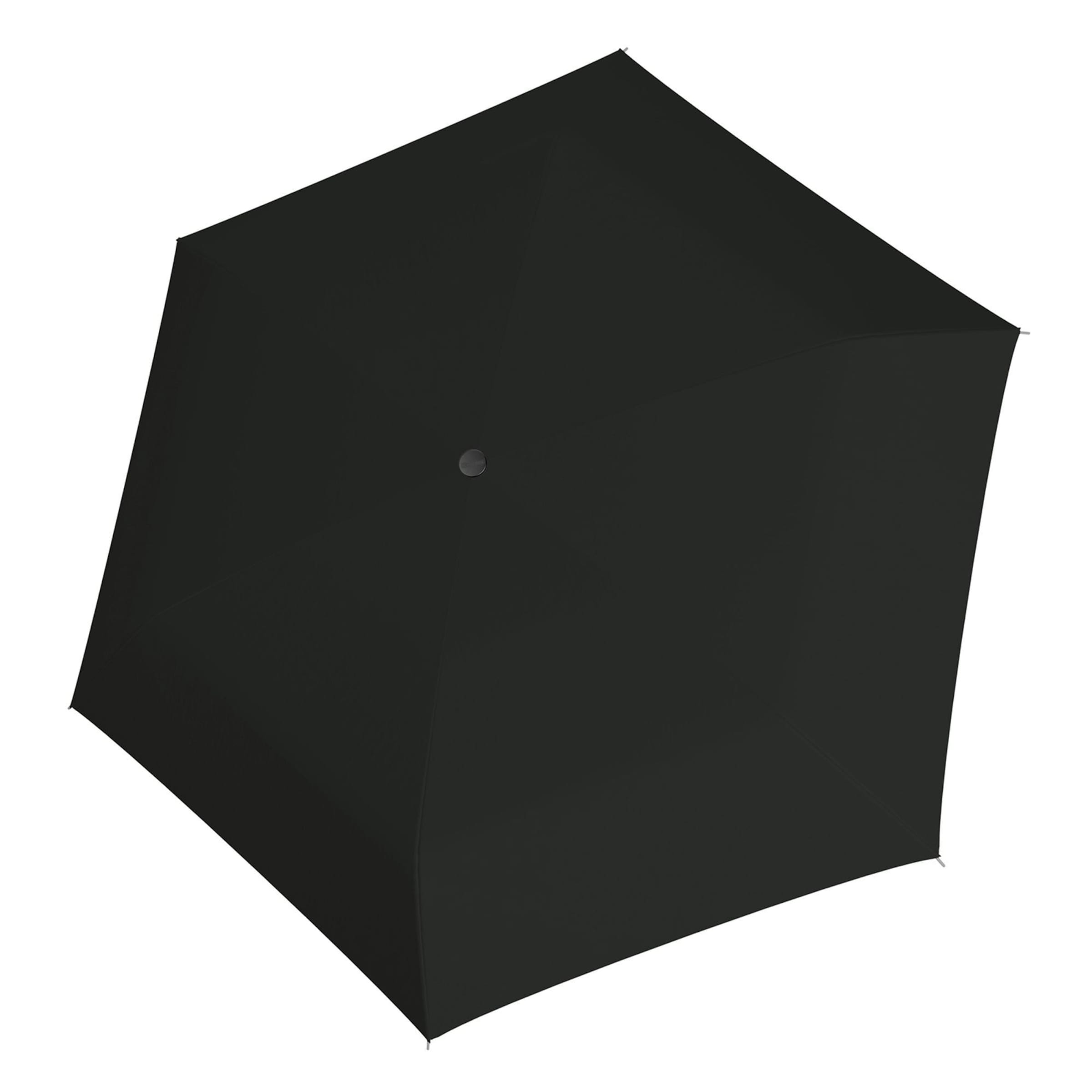 Doppler Parapluie 'Fiber Mini Compact' en noir, Vue avec produit