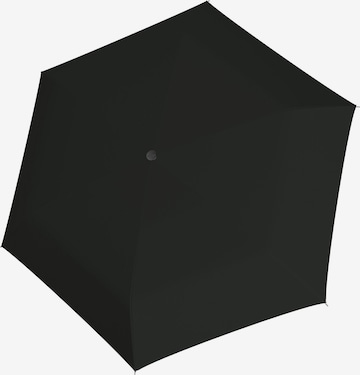 Parapluie 'Fiber Mini Compact' Doppler en noir : devant