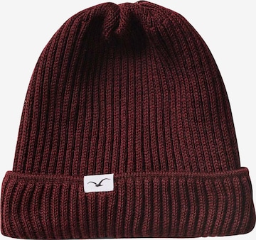 Cleptomanicx Beanie 'Storm' in Red: front