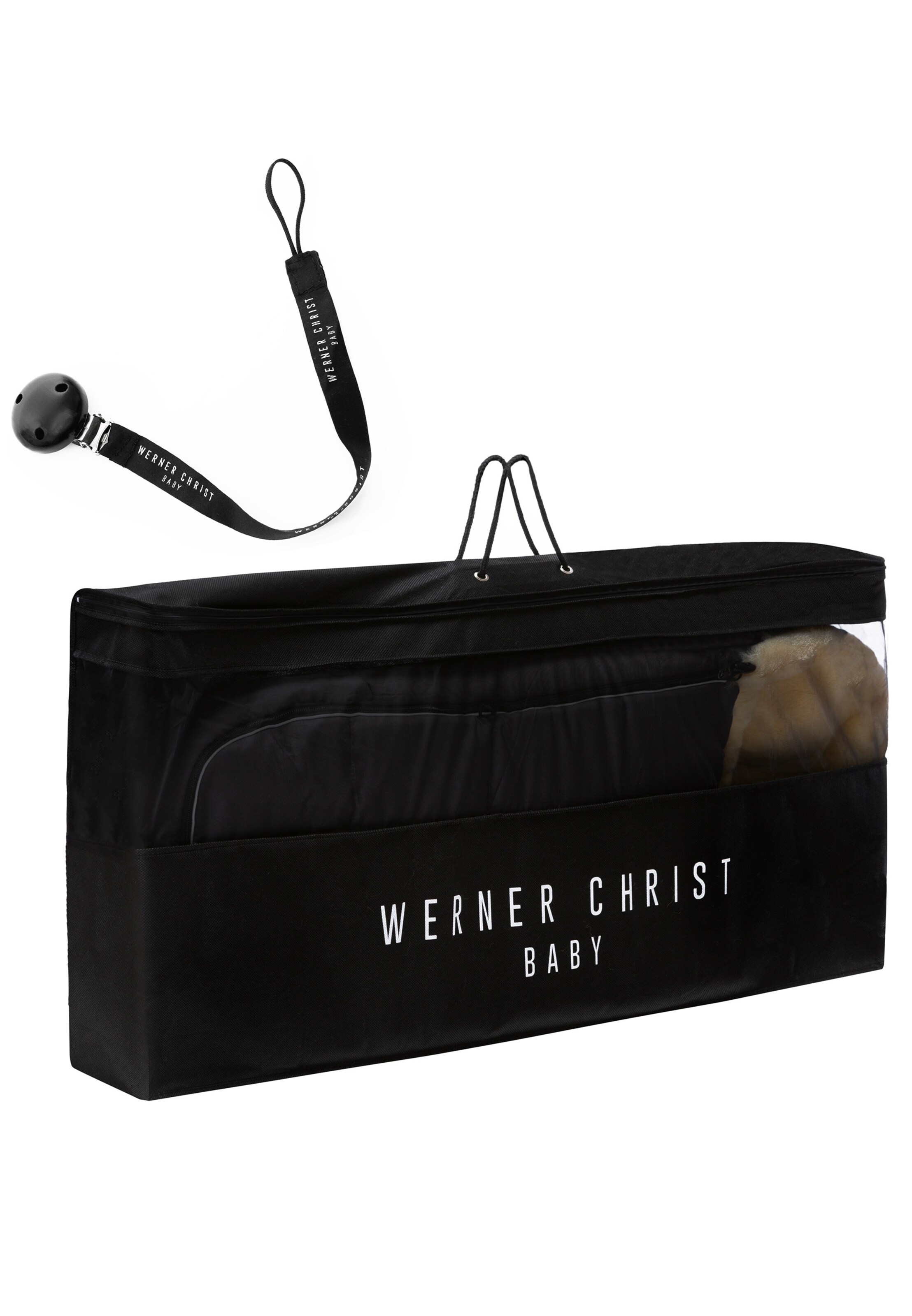 Kinder Accessoires Werner Christ Baby Fußsack 'AROSA' in Schwarz - EF13516 Kinder Accessoires Werner Christ Baby Fußsack 'AROSA' in Schwarz - EF13516