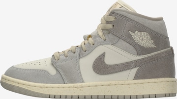 pilka Jordan Sportbačiai su auliuku 'AIR JORDAN 1': priekis