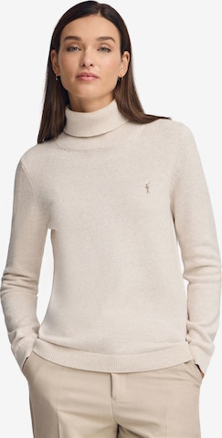 Polo Club Sweater in Beige: front