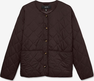Vero Moda Curve - Chaqueta de entretiempo 'OLIVIA' en marrón: frente