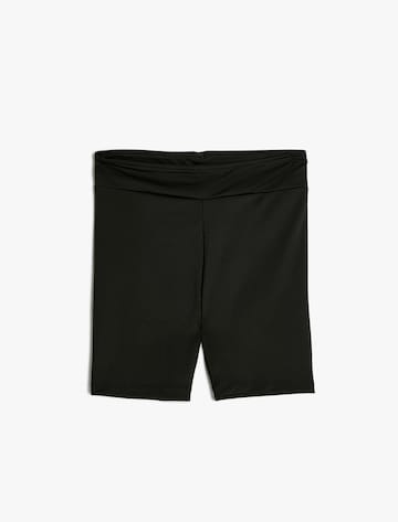 Koton Skinny Leggings in Black: front