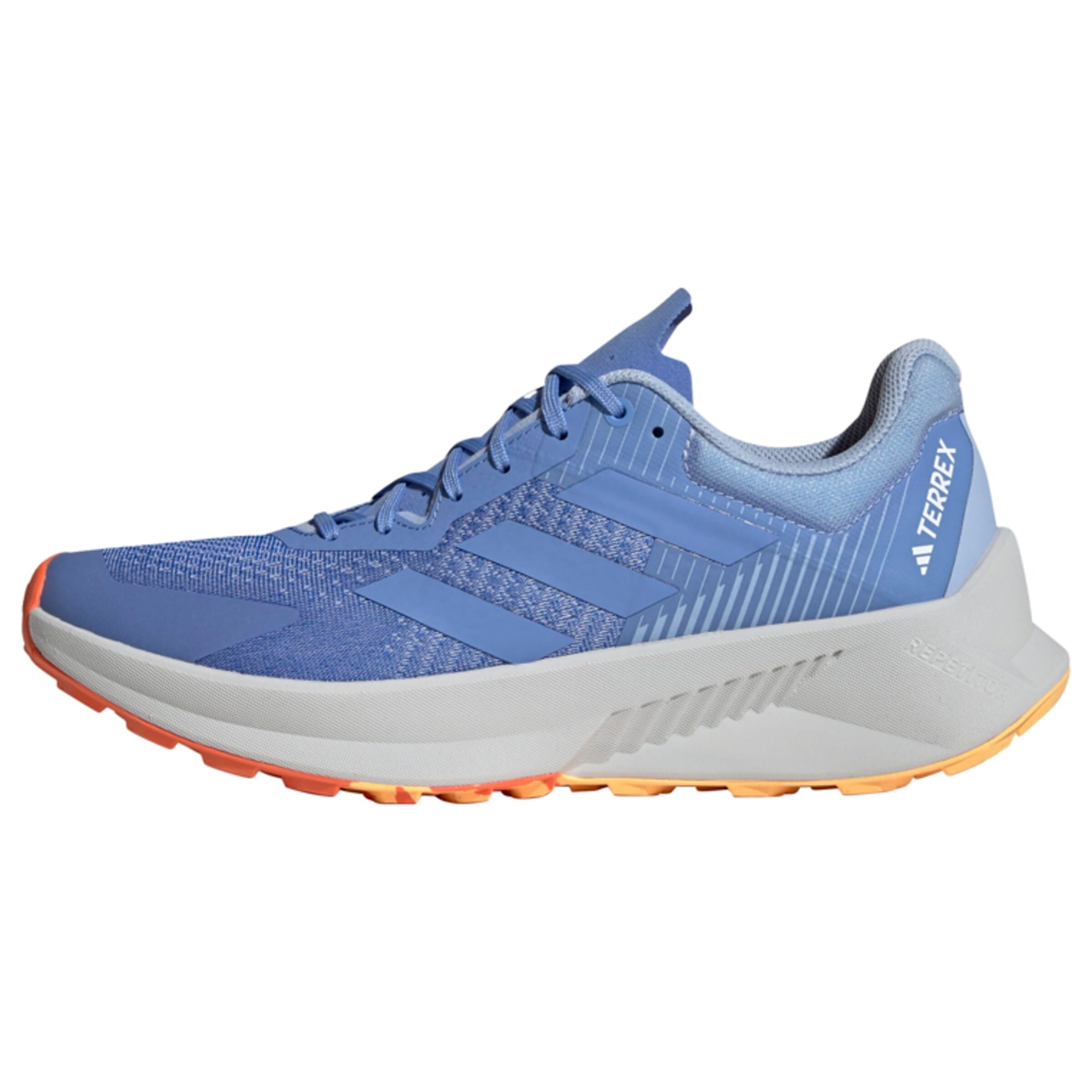 Chaussure de course 'Softride Flow' ADIDAS TERREX en bleu : devant