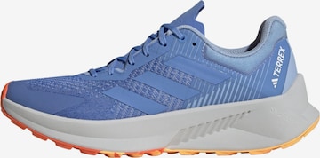 Chaussure de course 'Softride Flow' ADIDAS TERREX en bleu : devant