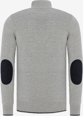 DENIM CULTURE Sweater 'Sigfrido' in Grey