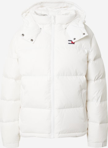 balta Tommy Jeans Žieminė striukė 'Alaska': priekis