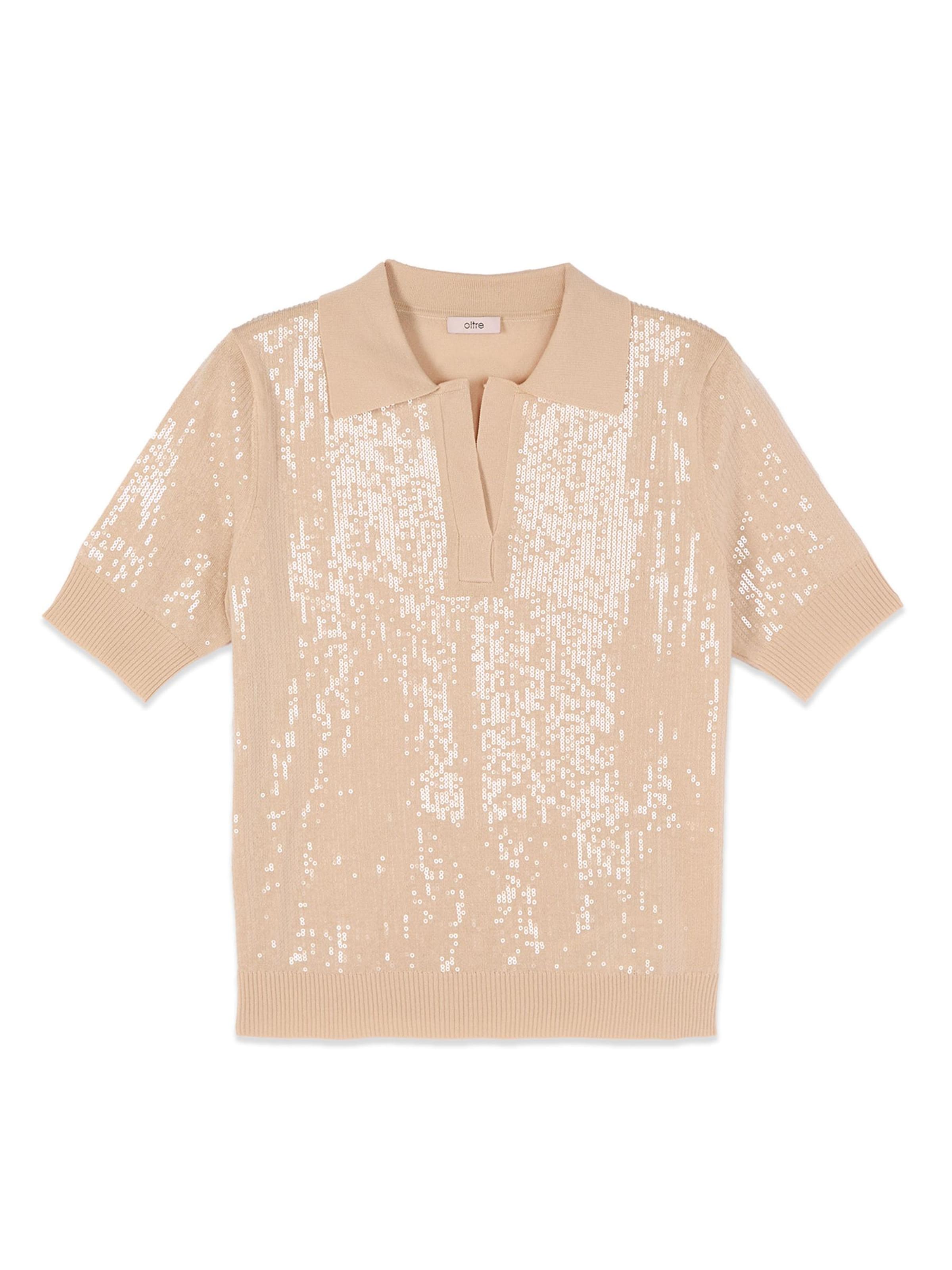 oltre Pull-over en beige, Vue avec produit