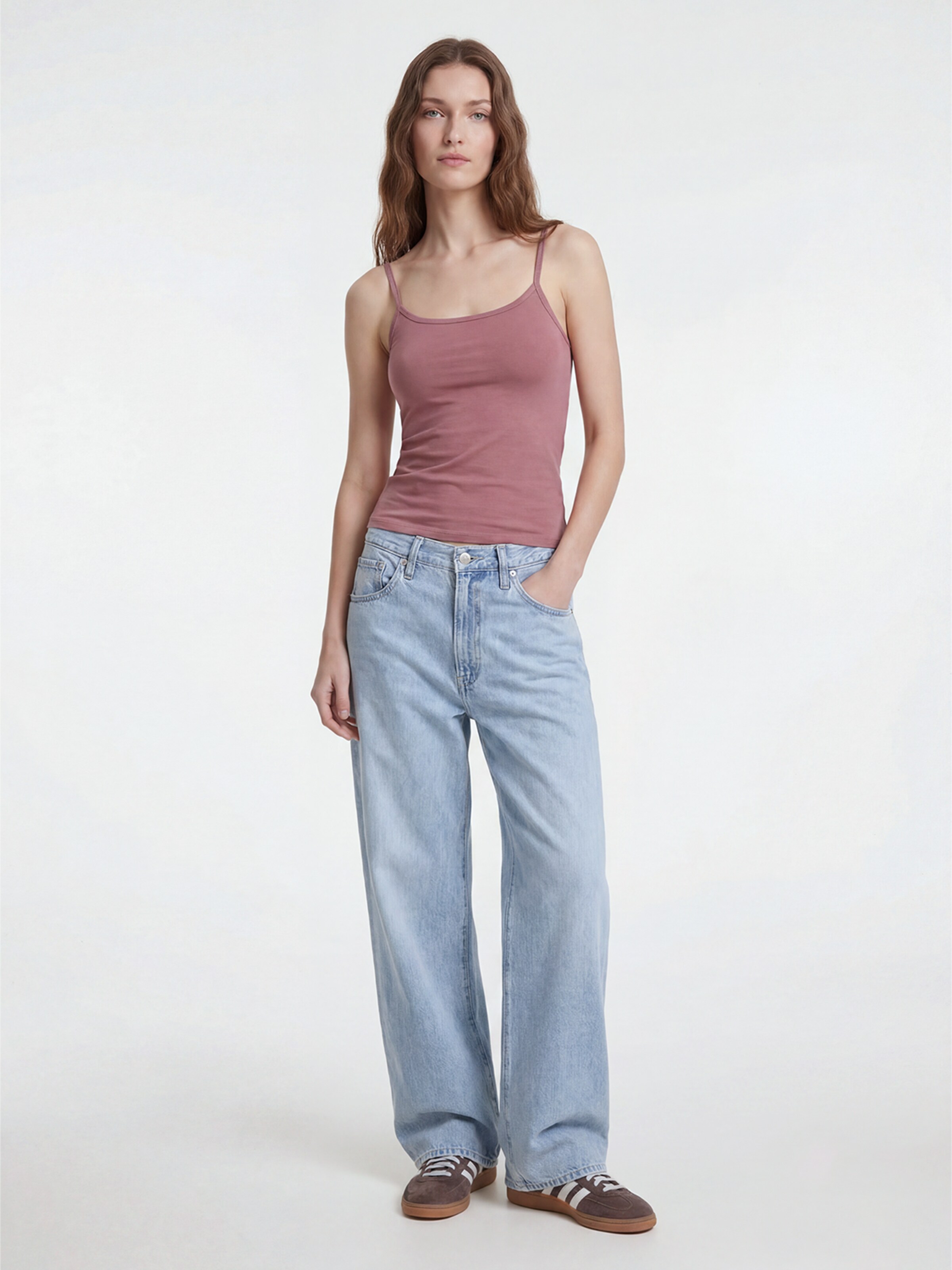 Haut 'Top Second Skin' SEASOND en rose