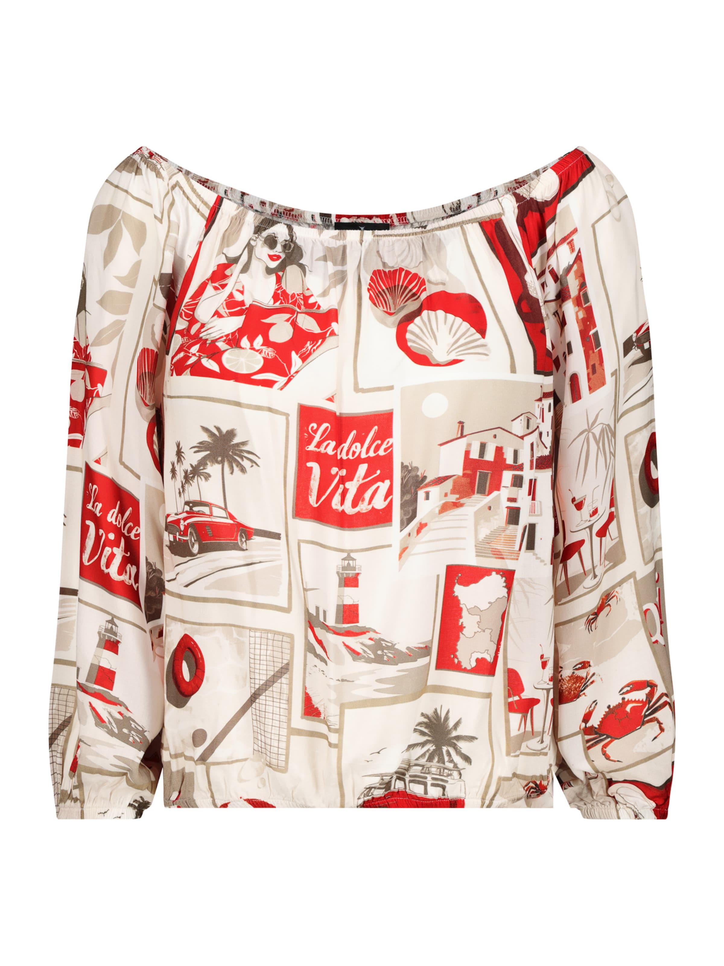 monari Μπλούζα σε μπεζ: μπροστά