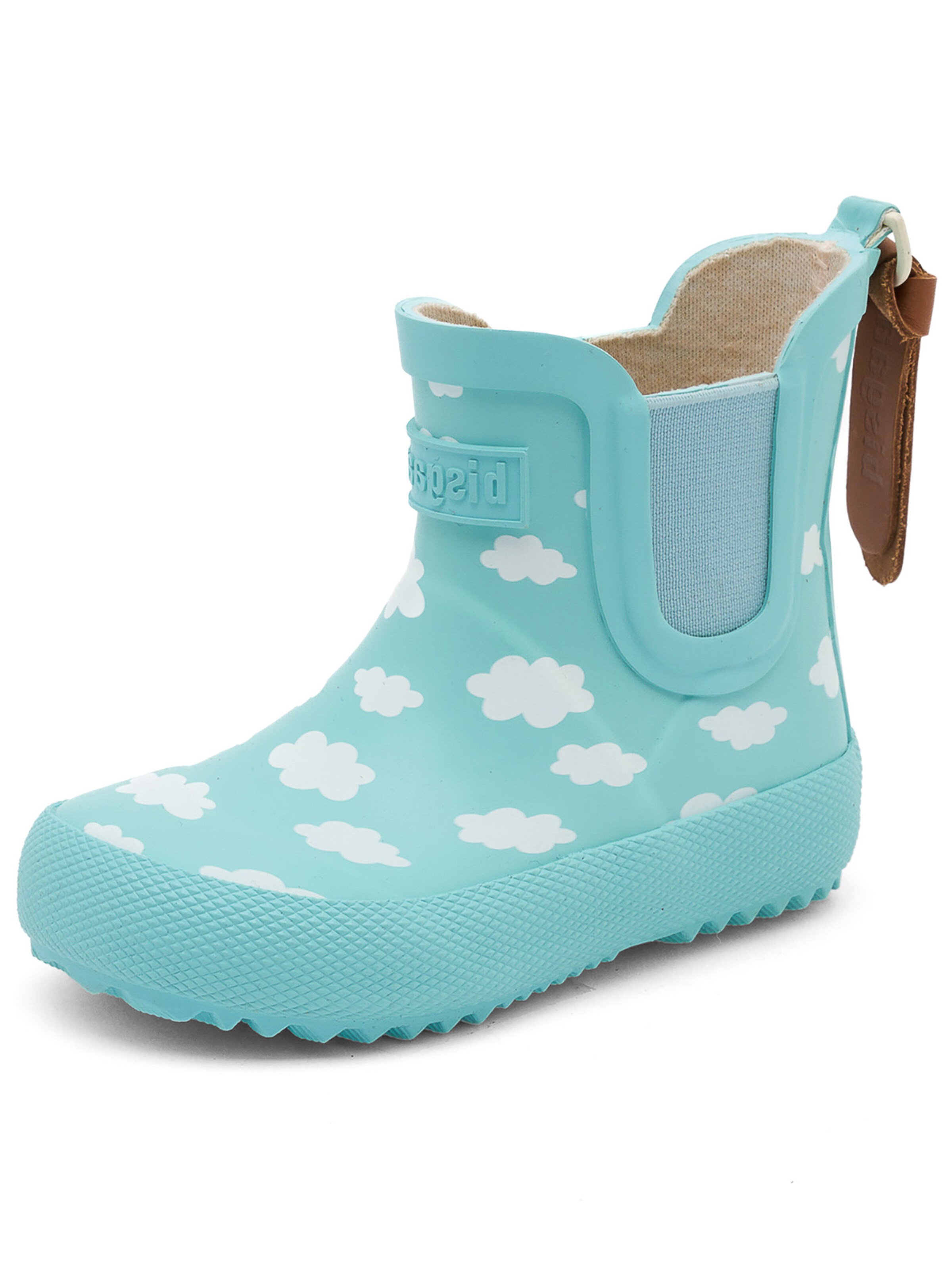 BISGAARD Rubber Boots in Blue: front