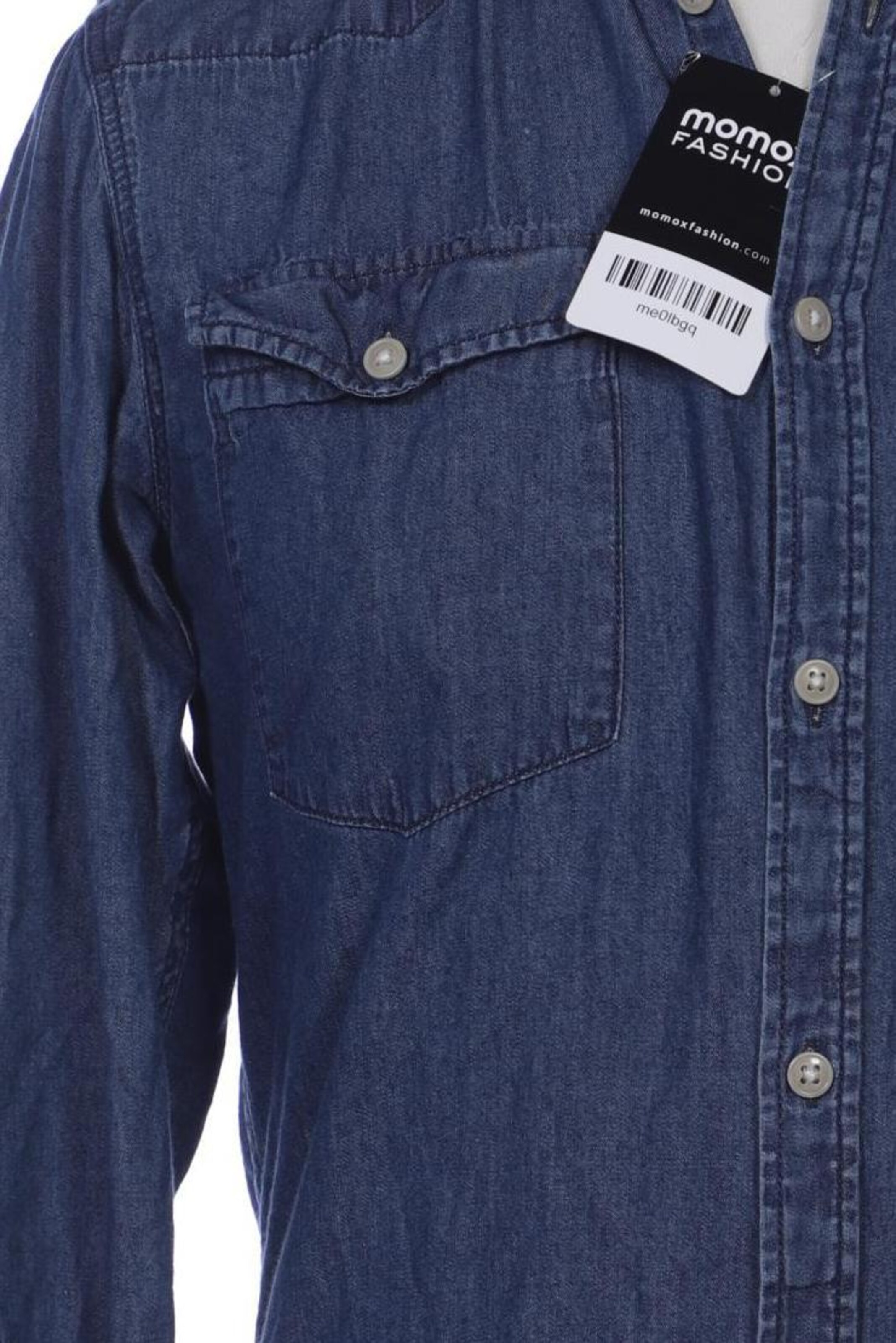 JACK & JONES Button Up Shirt in S in Blue