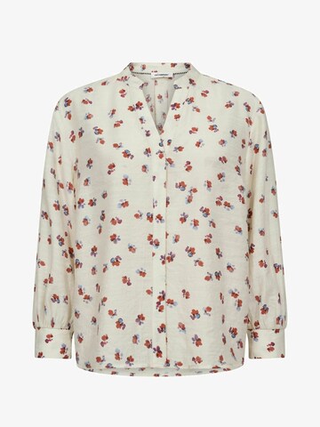T-shirt ' MarisCC ' co'couture en blanc : devant