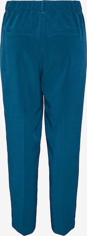 Y.A.S Tapered Pleat-front trousers 'Frame' in Blue