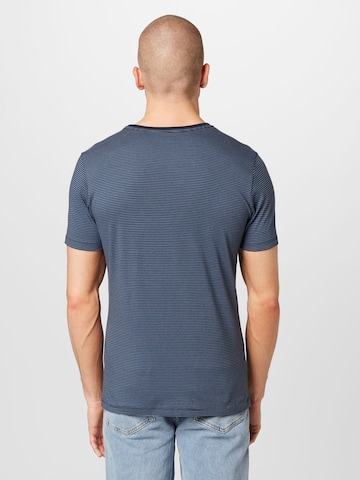 KnowledgeCotton Apparel T-Shirt 'ALDER' - (GOTS) in Blau