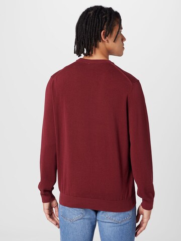 LACOSTE - Regular Fit Pullover em vermelho