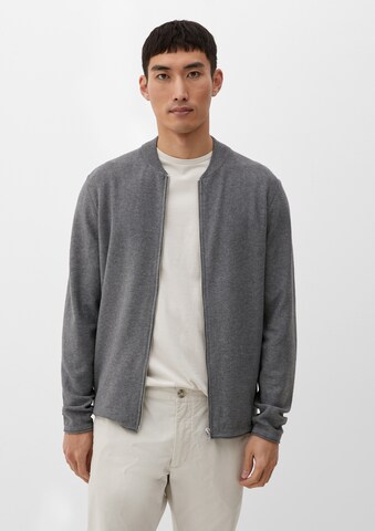 s.Oliver Sweat jacket in Grey: front