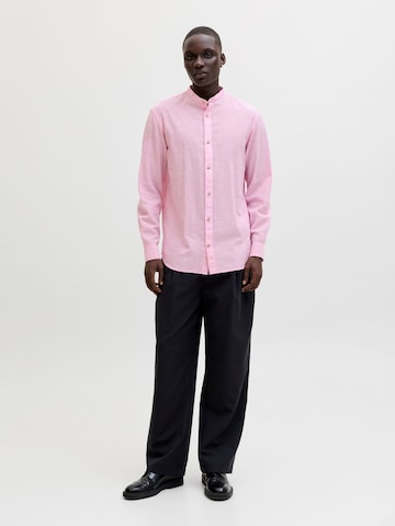 JACK & JONES Regular Fit Skjorte 'JJESummer' i pink