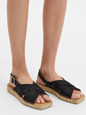 SELECTED FEMME Sandal 'Maja' i svart