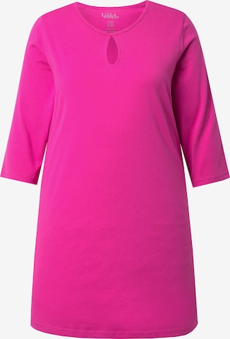 Ulla Popken Shirt in Roze: voorkant