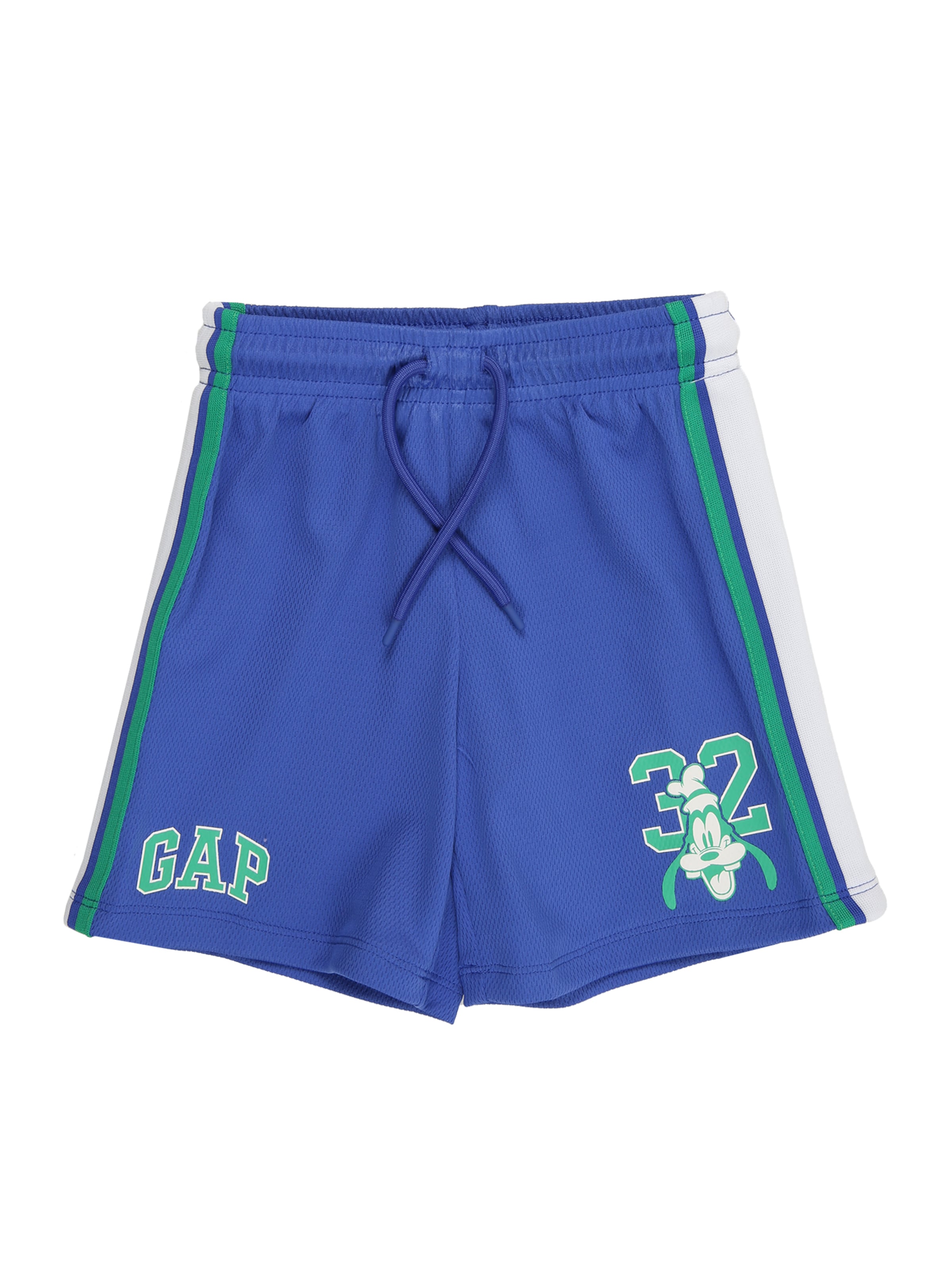 Regular Pantaloni de la GAP pe albastru: față