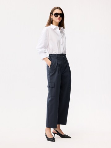 Regular Pantalon à pince adl en bleu