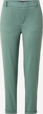 Coupe slim Pantalon 'MAYA' VERO MODA en vert : devant