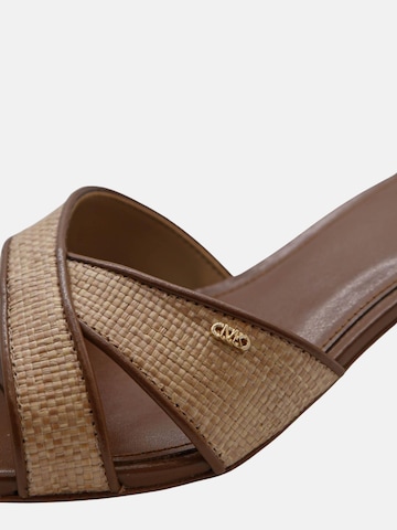 Michael Kors Muiltjes 'CASSIDY KITTEN' in Bruin