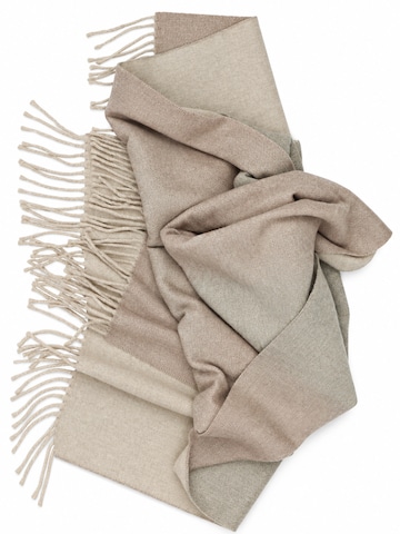 COLLEZIONE ALESSANDRO Scarf 'Greige' in Beige