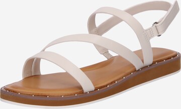 ALDO Strap sandal 'NYDALINWAN' in White: front