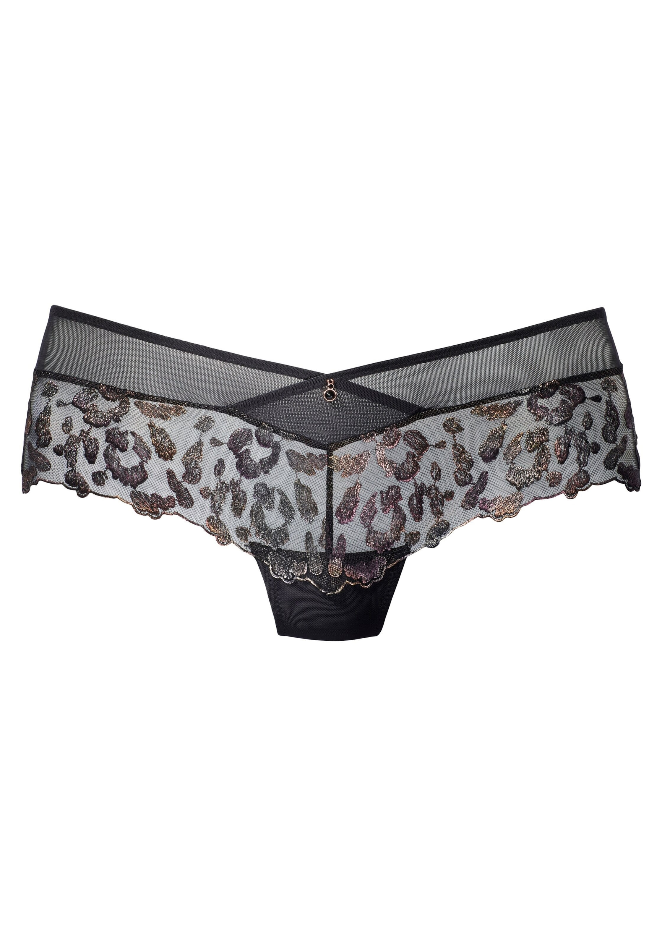 JETTE Panty in Schwarz: Vorderseite