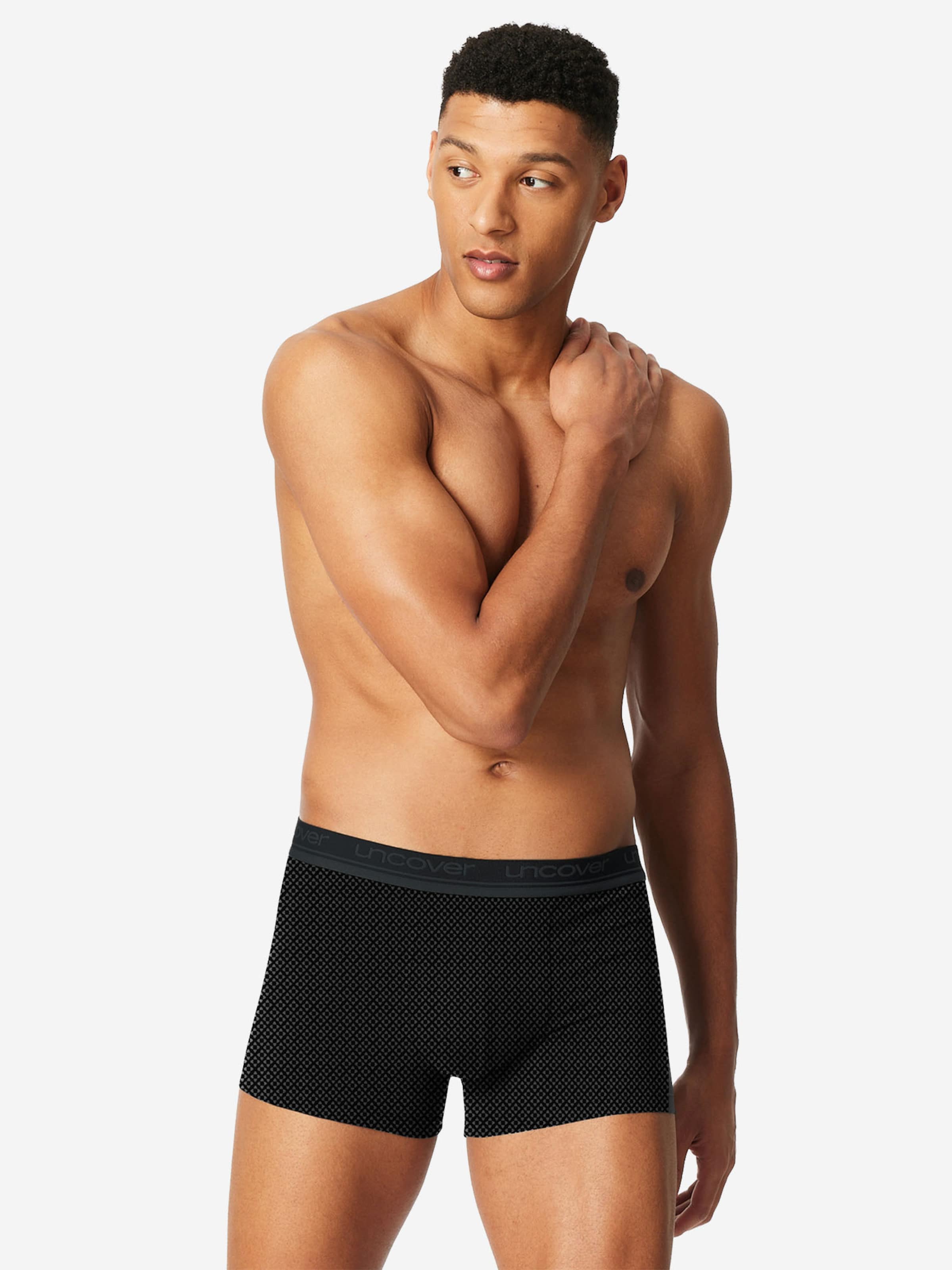 Boxers ' Cotton Series ' uncover by SCHIESSER en gris