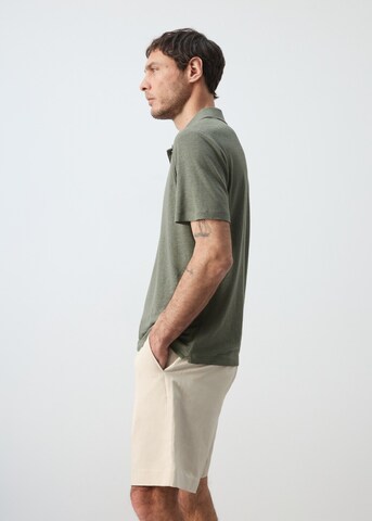 MANGO MAN Poloshirt 'Amberes' in Grün