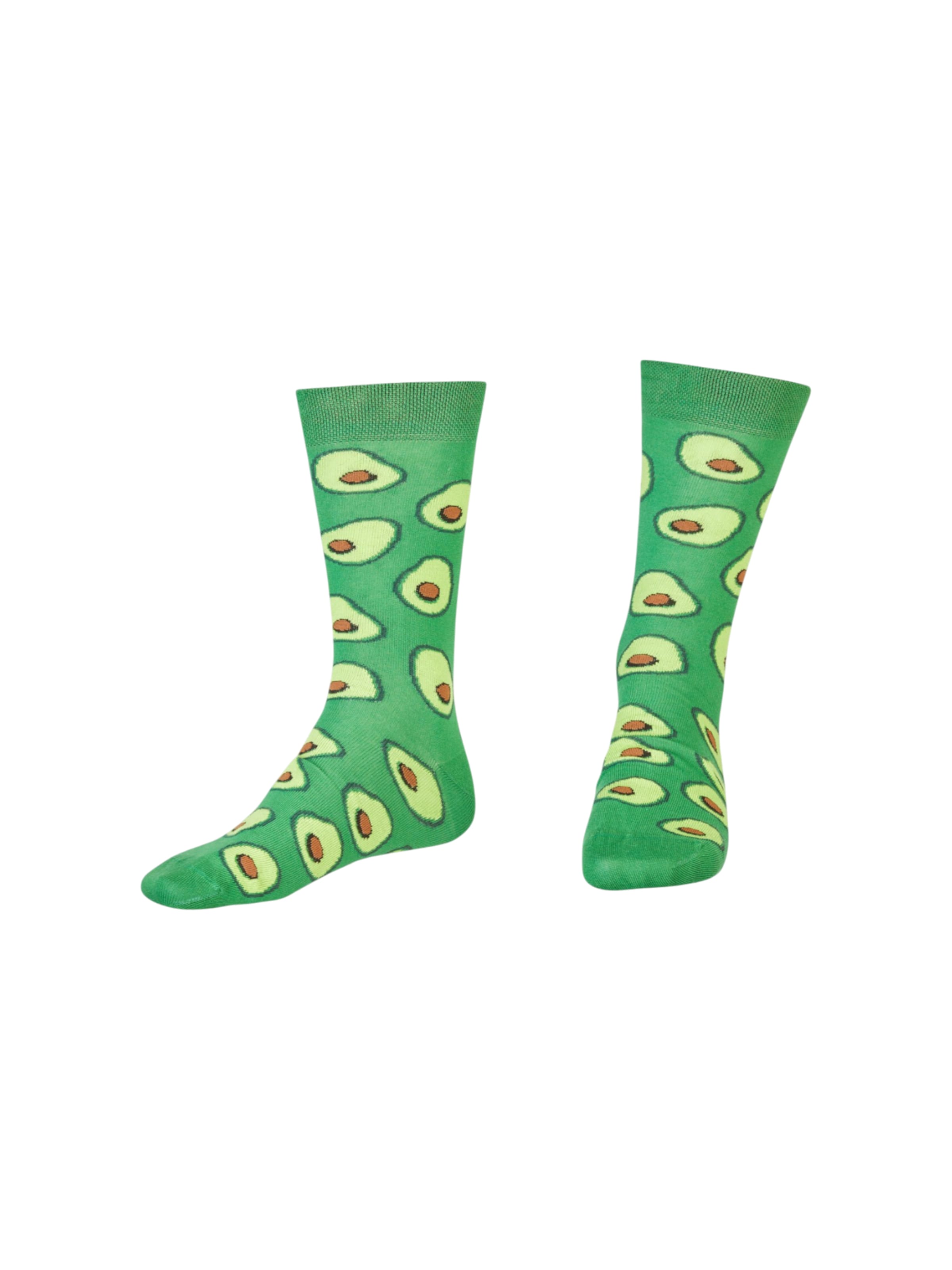 AbgeStrumpft Socks 'Avocado' in Green: front