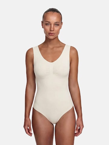 Body modelant 'Tank Bodysuit Sculpting Shapewear mit Slip' cfab (formerly creamy fabrics) en beige : devant
